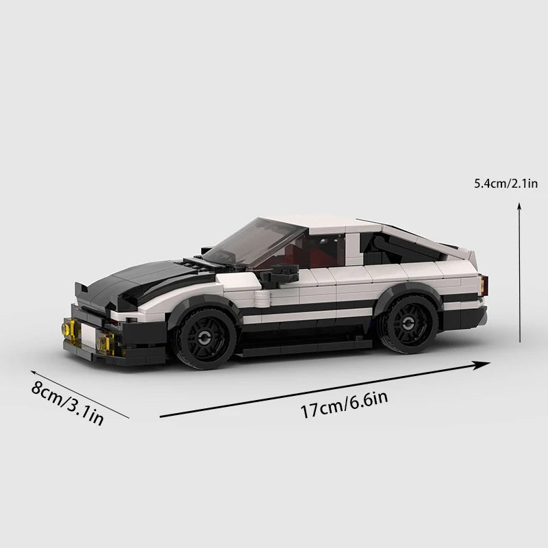 MOC AE Racer 86 Cars City Sports Vehicle Building Blocks Creative Garage Toys Education Brick Christmas Child Gift